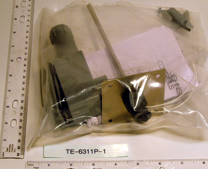 Johnson TE-6311P-1 Temp Sensor; 1000 Ohm; Nickel; For Duct Mtg.