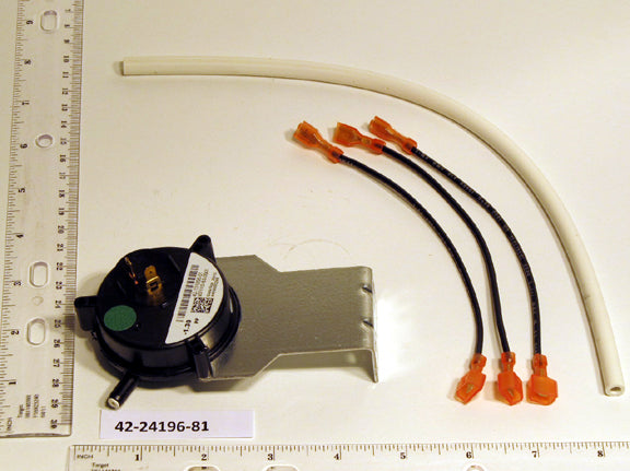 Rheem 42-24196-81 Vent Pressure Switch Kit: Includes 42-101956-0179100392-26177-535 &