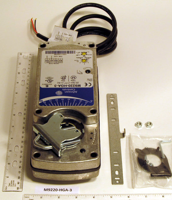 Johnson M9220-HGA-3 24v Damper Actuator 20 NM SR Replaces M9216-HGA-2 When Used With A Damper