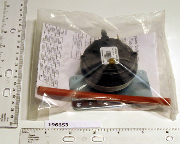 Reznor 196653 Pressure Switch Kit Replaces 98102 120031 159182