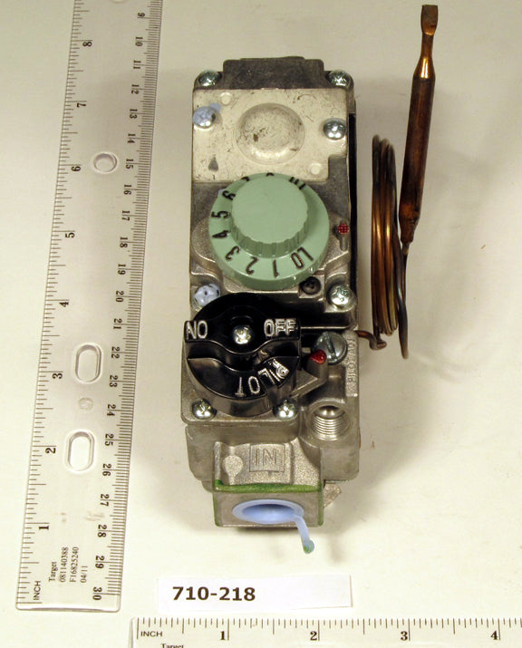Robertshaw 710-218 3/8" Snap Acting Lp/Natural Gas Valve With 36" Cap. For Catering Trucks