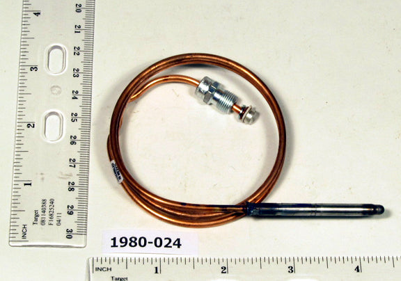 Robertshaw 1980-024 24" Thermocouple-30mv