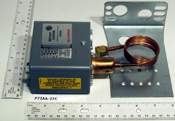 Johnson P72AA-27C Dpst Pressure Control 100/400# Diff 35/200 36 Cap 1/4 Flare
