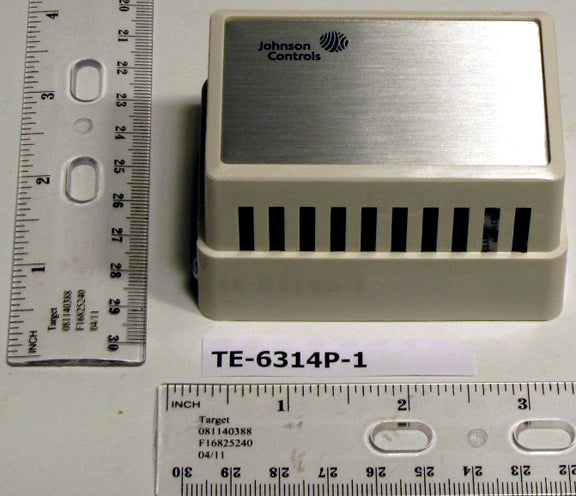 Johnson TE-6314P-1 Temp Sensor; 1000 Ohm; Nickel; For Wall Mtg.