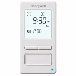Honeywell Residential RPLS740B1008 120v 3 Wire Econo Switch 7 Day Solar Programmable Light Switch Timer Up To 7