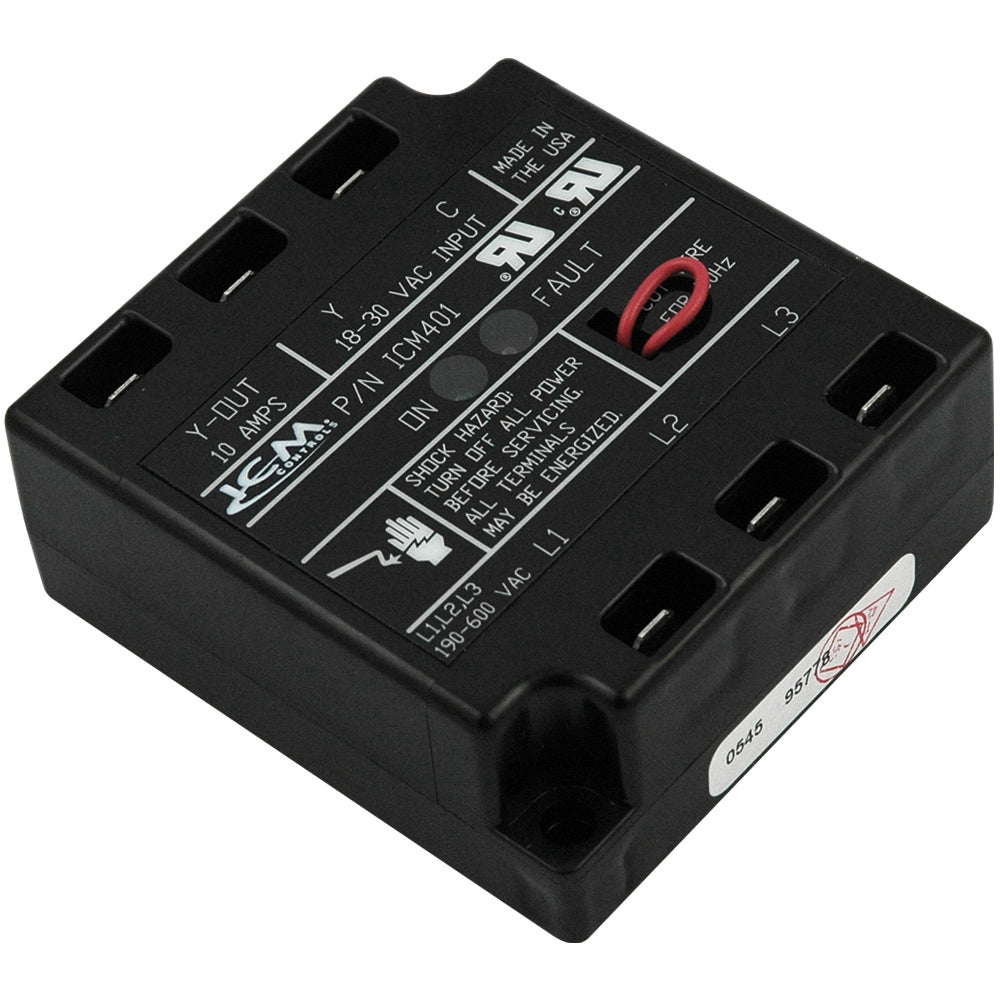 ICM Controls ICM401A 3 Phase Line Voltage Monitor Universal 190-600 Vac 18-30 Control Vac Phase