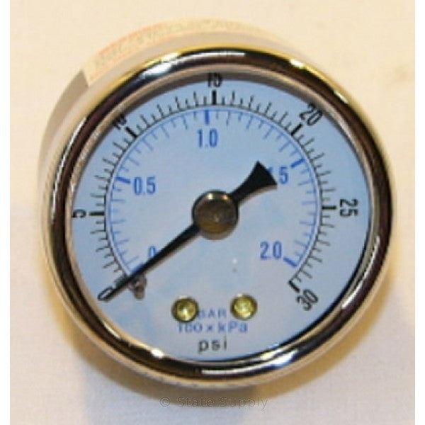 Honeywell 305965 Indication Gage 1-1/2" Dia. 1/8" Npt. 0-30 PSI Replaces 305909