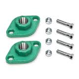 Taco 110-252-1" Cast Iron Flange Set 1" W/Bolts
