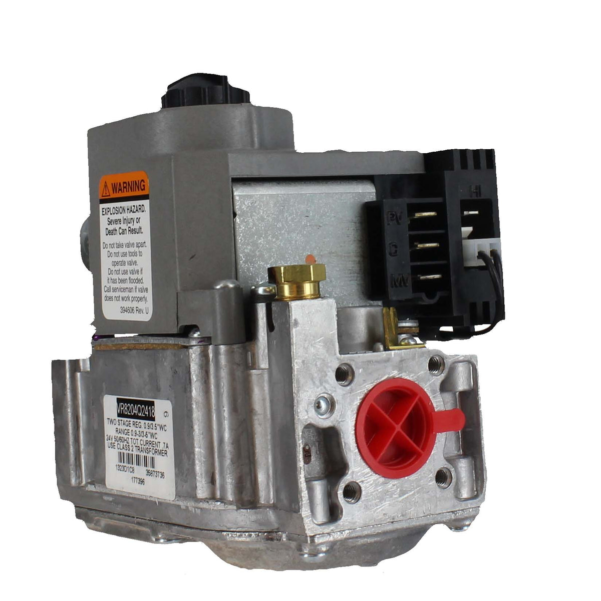Reznor 177396 24v 2 Stage Natural Gas Valve 1/2" VR8204Q2418 36D13-208 36D13-209