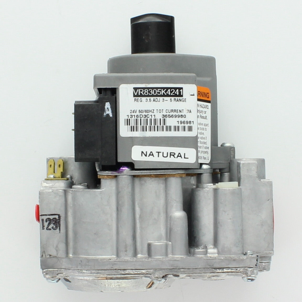 Reznor 196981 24v Gas Valve 3/4" X 3/4" Natural Gas 3.5" Wc 1-st VR8305K4241 VR8305K4852