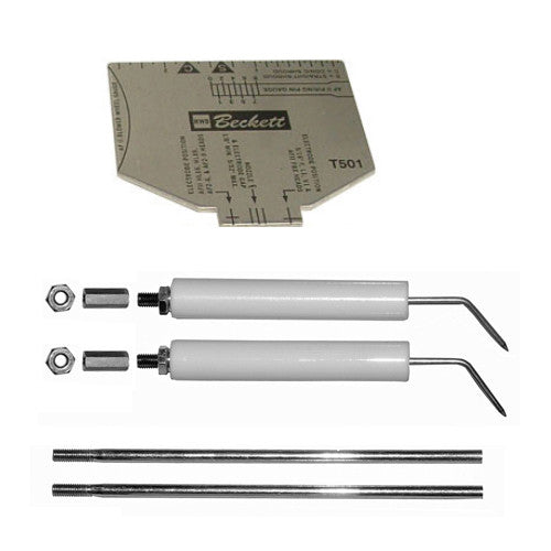 Beckett 5780 Universal Electrode Kit For Models AFG AF AR BPW SF & Sr"f" Series Up To 9"