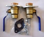 Grundfos 96806131 1" Bronze Flange Isolation Valve Set (threaded) Replaces 519756 591204