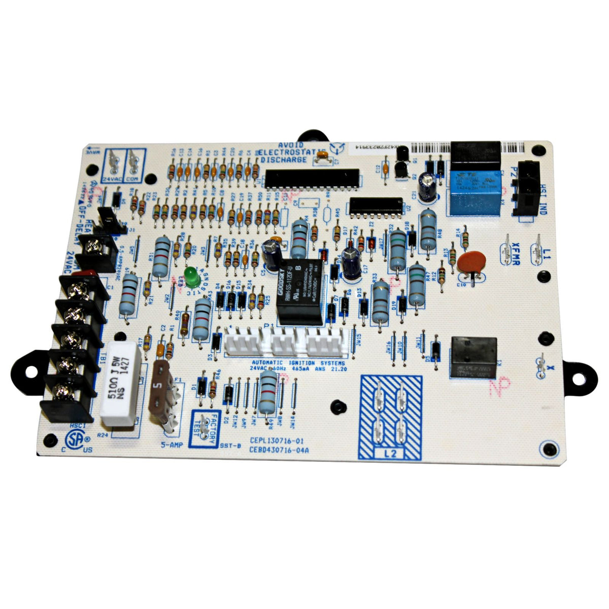 ICP Heil-Quaker 1173838 Board Control Yac-ign Module