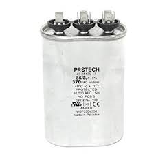 Rheem 43-25135-17 Capacitor - 35/3/370 Dual Oval