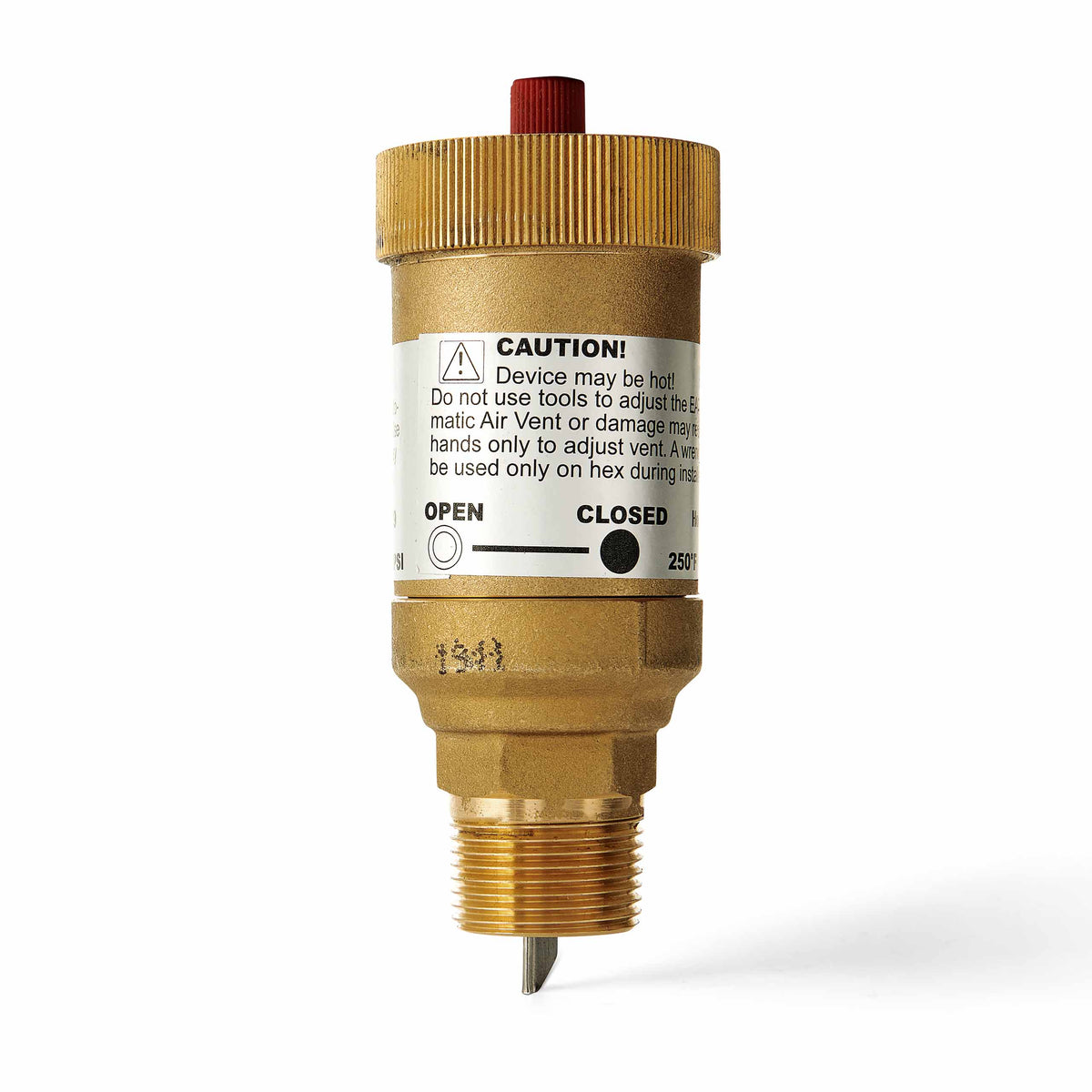 Honeywell Residential EA79A1004 3/4"(M) X 1/2"NPT(F) Industrial Air Vent 150 PSI Max 250F