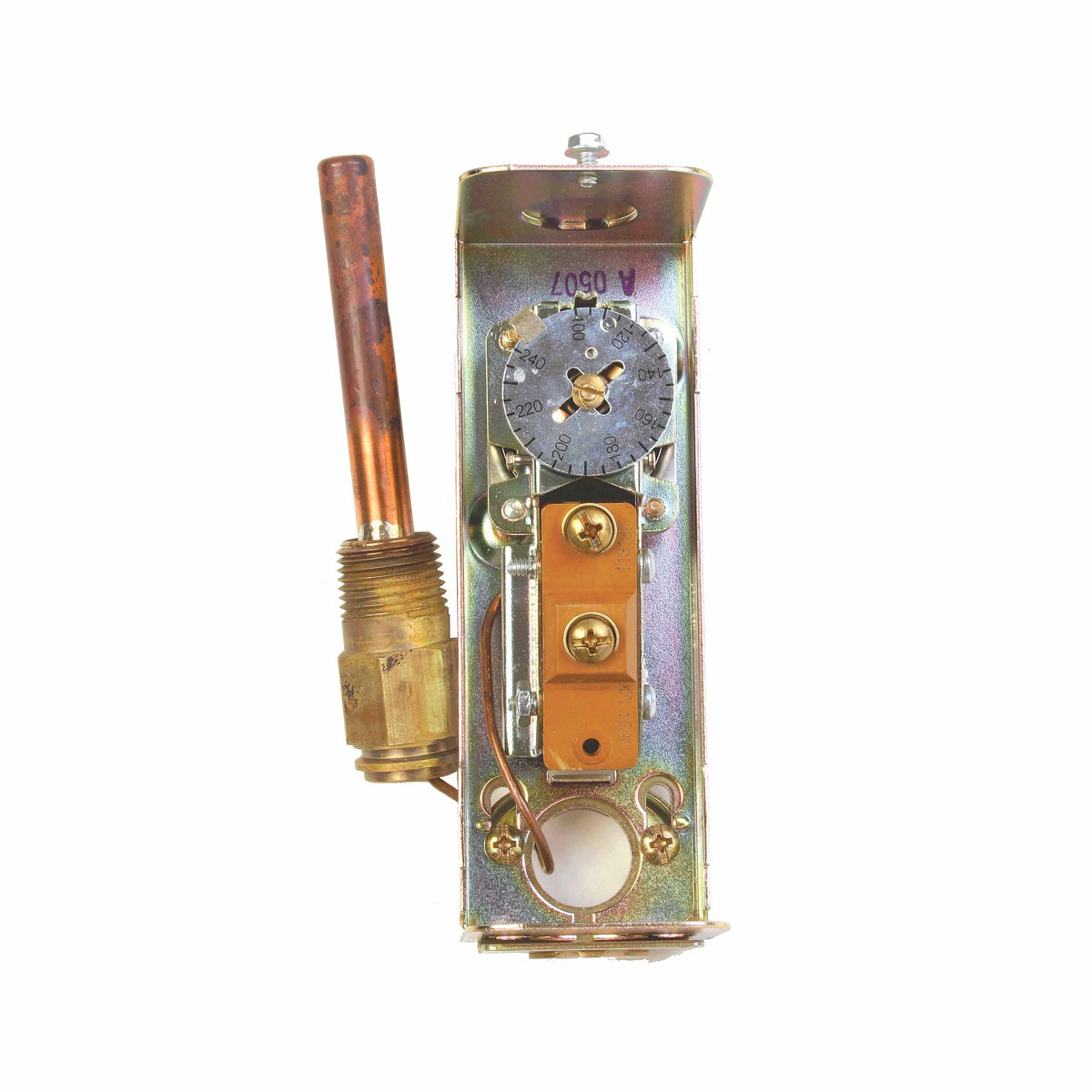 Honeywell Residential L4006A1009 Aquastat(100-240F 5F Fixed Diff.)includes 1/2" Well 123869A