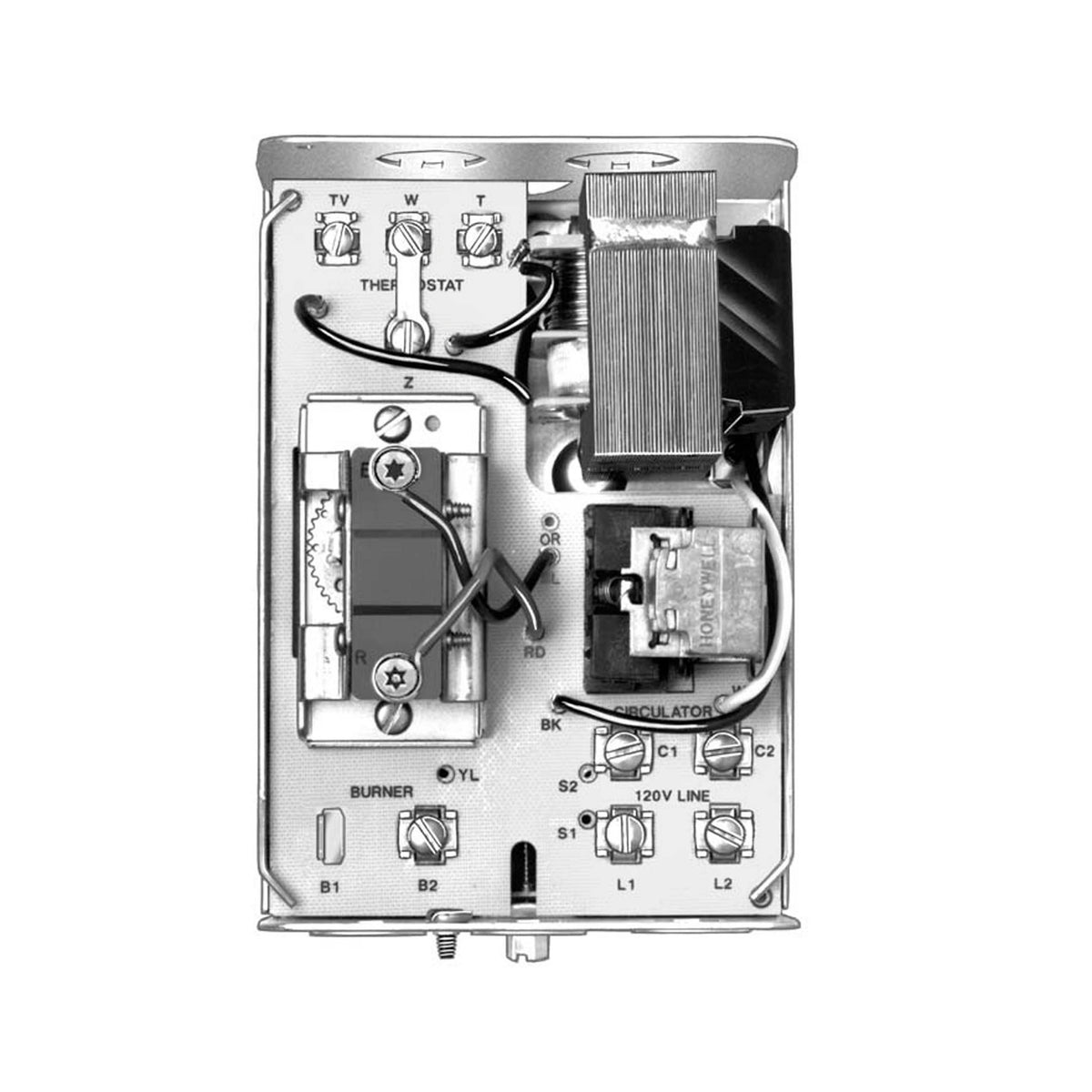 Honeywell Residential L8124E1016 Triple Aquastat Relay-24v Burner Control