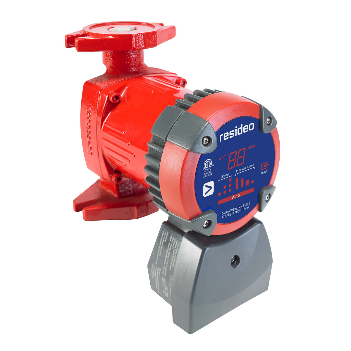 Honeywell Residential PCVF-ECM2020 120V Wet Rotor Universal ECM Cast Iron Circulator