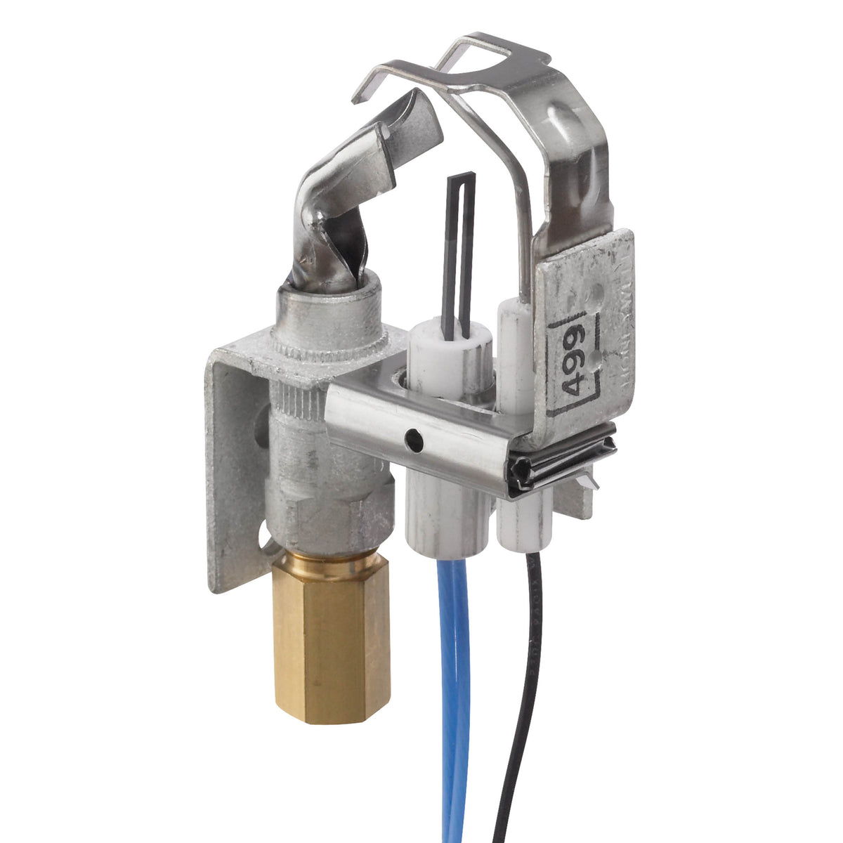Honeywell Residential Q3450C2092 Pilot Burner For Natural Gas With A BCR-18 Orifice Front Single Tip Style "C"