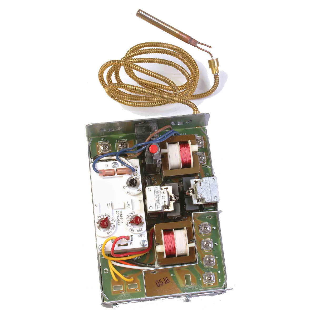Honeywell Residential R8182D1079 Triple Aquastat Relay Less Well Vertical Mount