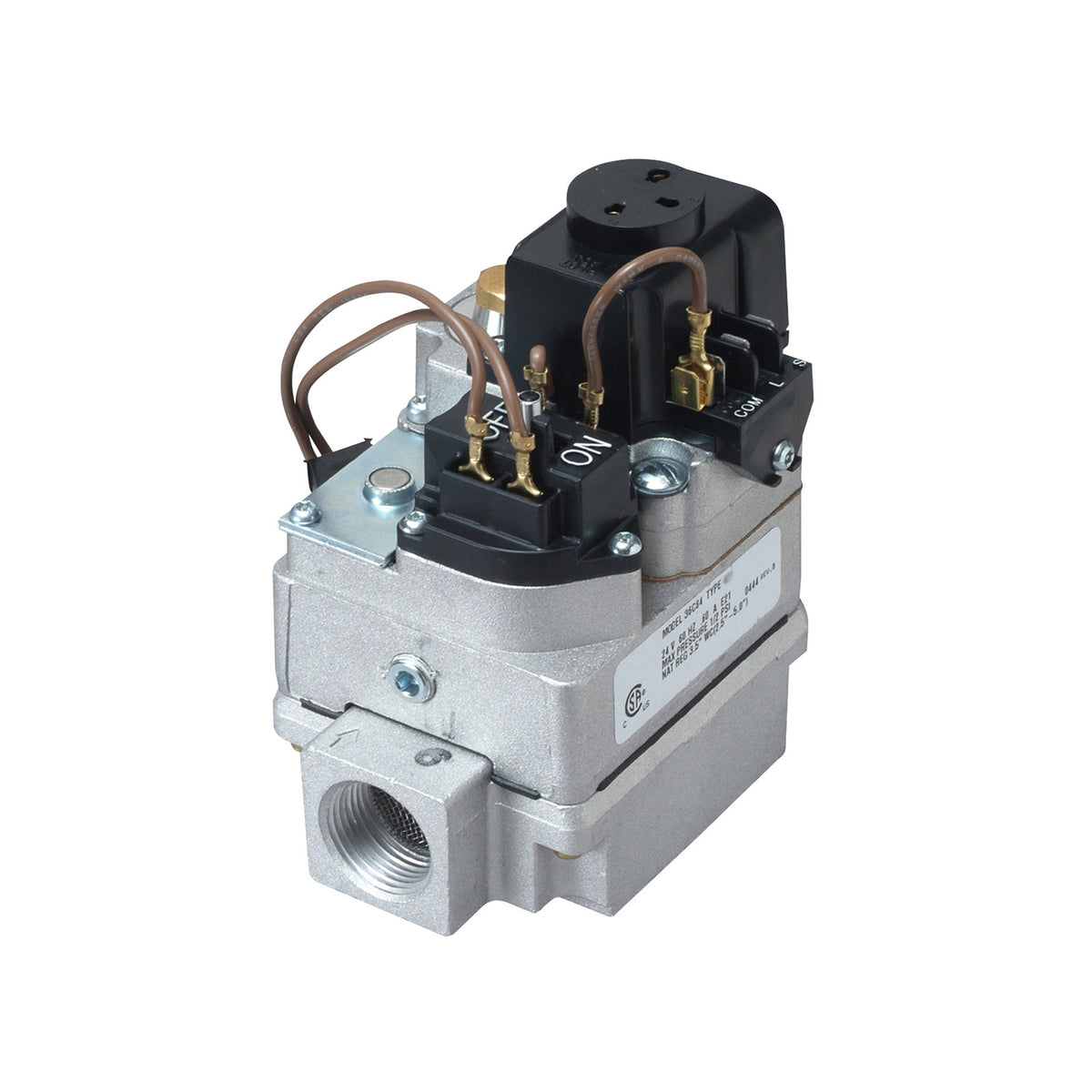 White-rodgers 36C84-921 24v Gas Valve 3/4" X 3/4" Redundant (pilot) Valve Fast Opening1/4" Pilot