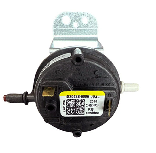 Trane SWT03221 Switch; Pressure 28 Va Pilot Duty 24 Vac 125 Va Pilot Duty 120 Vac. 1/10 Hp 3