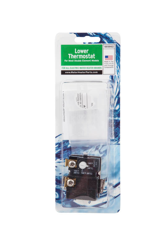 A. O. Smith 100108422 Lower Electric Water Heater Thermostat Replaces 9000507045
