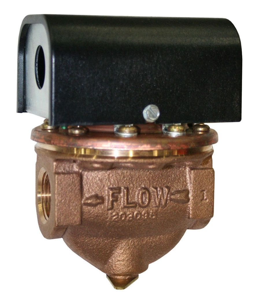 Mcdonnell & Miller FS6 1" In Line Flow Switch Heavy Duty High Sensitivity 115600