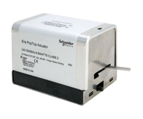Erie AG14A02A 24v On/Off Two Position Spring Return Normally Closed Pop Top Actuator For