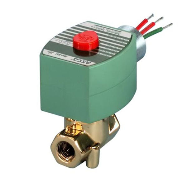 ASCO Controls 8262H011V 120/60 110/50vac 1/8" Npt. 2 Way N.C. #2 Fuel Oil Solenoid Valve With Viton