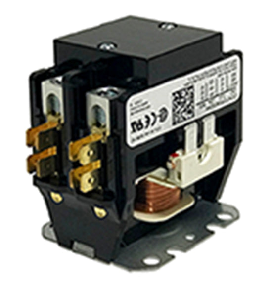 Goodman CONT2P040024DS Cont 2 Pole 40 Amp 24 Vac (m4) Replaces CONT2P040024DS