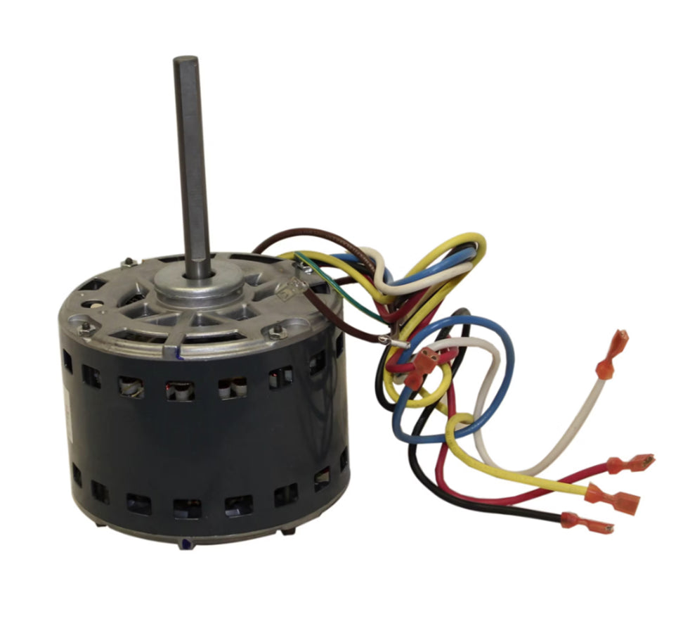 Carrier HC41AE117 115V Blower Motor 1/3 HP 1075 RPM 4 Speed Open Enclosure 48Y Frame Single