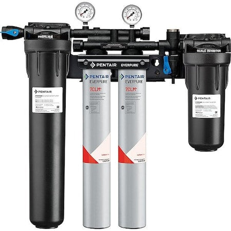 Pentair Everpure EV977132 -75 - Water Filtration System,3/4 in,FNPT