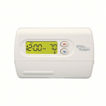 White-Rodgers 01F80 361 - Classic 80 Series Thermostats, 5-1-1 Programs, 1 H, 1 C, Hardwired/Battery, 24 VAC