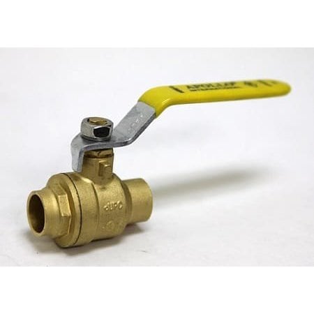 Apollo Valves 94A20901 - 2-1/2" Sweat Brass Ball Valve Inline