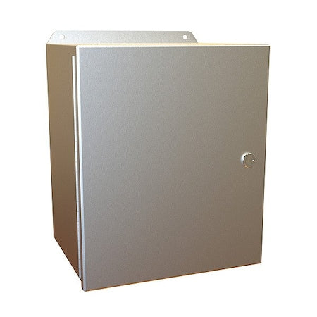 Hammond EJ12108AL - Latches Electrical Enclosure, 12 in H, 8 in D, 10 in W, 12, 13, 3 R, 4, 4 X, Aluminum