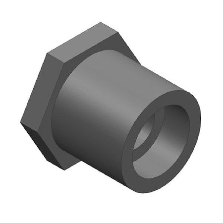837582FB - PVC, Bushing, 8 in Spigot, 4 in Socket