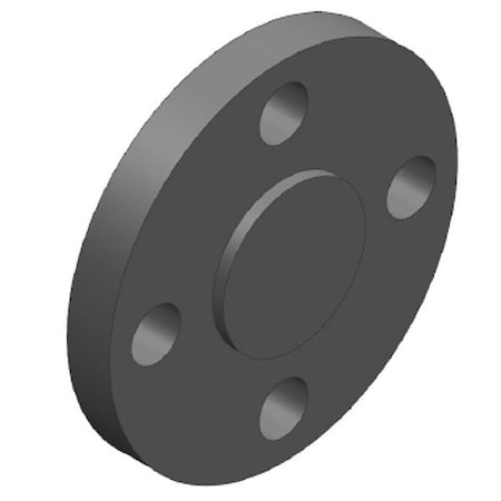 9853012 - Pipe Flange,31/2in,Schedule80,Raised