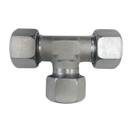 Brennan Industries D2603-E08-E08-E08 - Tube Tee,Steel E08
