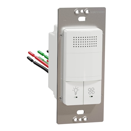Square D SQR73105WH - Occupancy And Humidity Sensor,Pir,Single