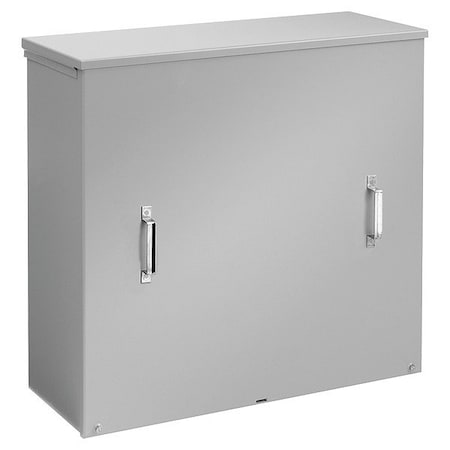 Nvent Hoffman A363611CT - Captive Screws Electrical Enclosures, 36 in H, 11 in D, 36 in W, 3 R, Steel