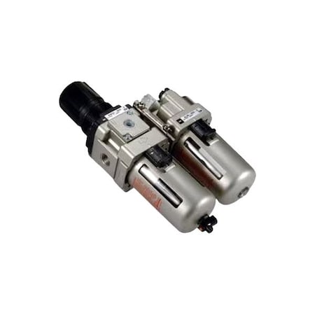 Smc AC20A-N02-Z-D - Filter, Regulator, Lubricator,1/4"NPT
