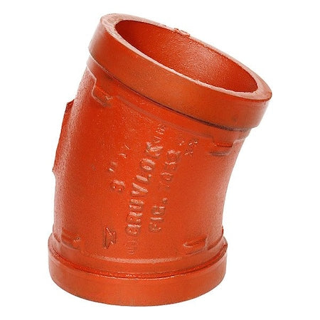 Gruvlok 0390015402 - 221/2 Elbow,3"Groovedx3"Grooved