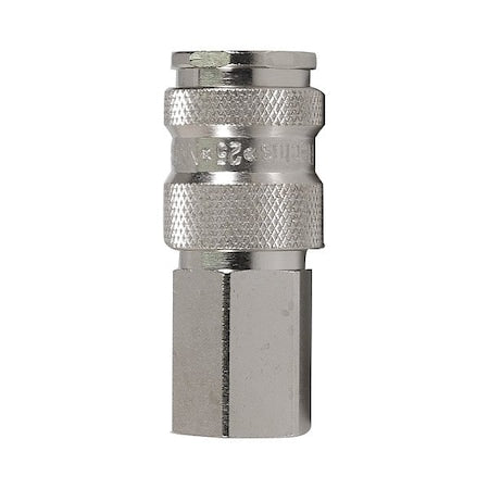 Parker 25KAIN13MPN - Quick Connect Socket,Brass,2 3/16" L