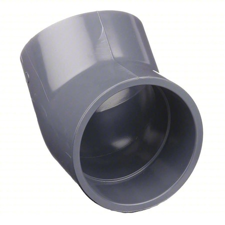 9817-080 - CPVC Elbow, 45 Degrees, Schedule 80, 8" Pipe Size, Socket x Socket
