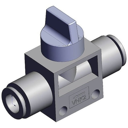 Smc VHK2A-08F-08F - Finger valve, VHK, 41 mm, 52 3/8 mm
