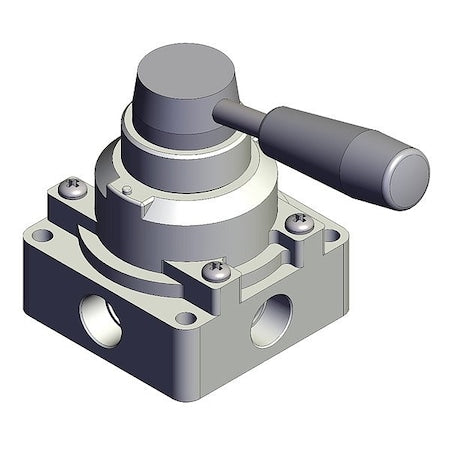 Smc VH300-03 - Hand Valve, Closed, VH, Three-Position