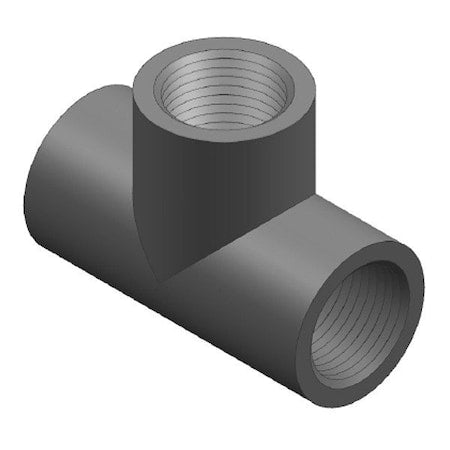 9805025 - CPVC, Tee, 2 1/2 in NPT, 2 1/2 in NPT
