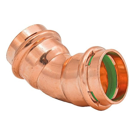 Quickfitting Surepress SPWE33-45R - Elbow,Copper,Press-fit1",Press-fit1"