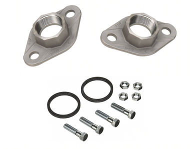 Taco 110-252SF stainless steel pump flange set 1 inch NPT